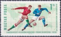 Hungary 1966 World Cup Football-Stamps-Hungary-StampPhenom