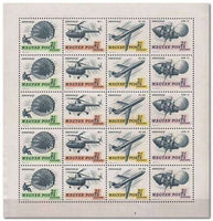 Hungary 1967 Airmails - Aerofila 67-Stamps-Hungary-StampPhenom