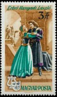 Hungary 1967 Popular Operas, 7 stamps-Stamps-Hungary-StampPhenom