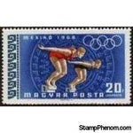 Hungary 1968 Airmails - Olympic Games - Mexico