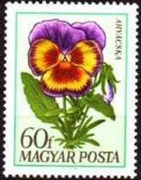 Hungary 1968 Garden Flowers-Stamps-Hungary-StampPhenom