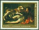 Hungary 1968 National Gallery - Paintings-Stamps-Hungary-StampPhenom
