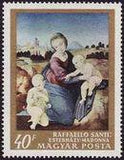 Hungary 1968 National Gallery - Paintings-Stamps-Hungary-StampPhenom