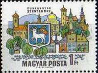 Hungary 1969 Danube Towns-Stamps-Hungary-StampPhenom