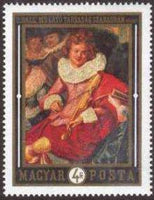 Hungary 1969 Dutch Paintings-Stamps-Hungary-StampPhenom