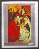 Hungary 1970 "Adoration of the Magi" by Master of Aranyosmarot-Stamps-Hungary-Mint-StampPhenom