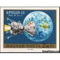 Hungary 1970 Apollo 13 returns to earth-Stamps-Hungary-Mint-StampPhenom