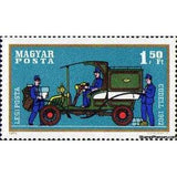 Hungary 1970 Cuddel Mail Truck 1902-Stamps-Hungary-Mint-StampPhenom