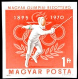 Hungary 1970 Fencing-Stamps-Hungary-Mint-StampPhenom