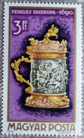 Hungary 1970 Goldsmiths Craft, 8 stamps-Stamps-Hungary-StampPhenom