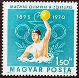 Hungary 1970 Hungarian Olympic Committee - 75th Anniversary-Stamps-Hungary-StampPhenom