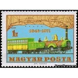 Hungary 1971 125th anniv. of first Hungarian railroad between Pest-Vác-Stamps-Hungary-Mint-StampPhenom