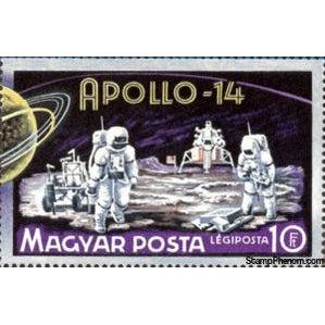 Hungary 1971 Apollo 14-Stamps-Hungary-Mint-StampPhenom