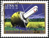 Hungary 1971 Luna 16, from m/s-Stamps-Hungary-Mint-StampPhenom