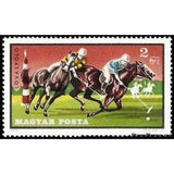 Hungary 1971 Polo, Horse (Equus ferus caballus)-Stamps-Hungary-Mint-StampPhenom