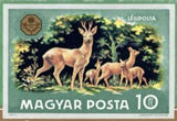 Hungary 1971 Roe Deer (Capreolus capreolus) Group-Stamps-Hungary-Mint-StampPhenom
