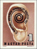 Hungary 1972 11th International Audiology Congress, Budapest-Stamps-Hungary-Mint-StampPhenom