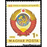 Hungary 1972 50 Years of Soviet Union-Stamps-Hungary-Mint-StampPhenom