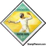 Hungary 1972 Fencing-Stamps-Hungary-Mint-StampPhenom
