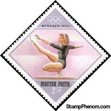 Hungary 1972 Gymnastics-Stamps-Hungary-Mint-StampPhenom