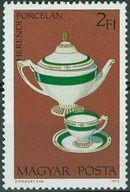 Hungary 1972 Herendi Porcelain-Stamps-Hungary-StampPhenom