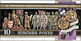 Hungary 1972 King András II presenting Aranybulla-Stamps-Hungary-Mint-StampPhenom