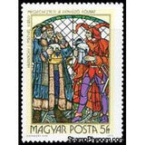 Hungary 1972 "King Matthias reprimands the Rich Aristocracy"-Stamps-Hungary-Mint-StampPhenom