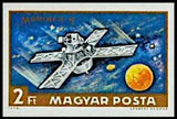 Hungary 1972 Mariner 9-Stamps-Hungary-Mint-StampPhenom