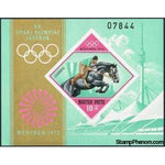 Hungary 1972 Olympic Games, Munich 1972 Souvenir Sheet-Stamps-Hungary-Mint-StampPhenom