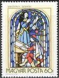 Hungary 1972 Stained Glass Windows-Stamps-Hungary-StampPhenom