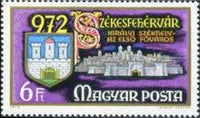 Hungary 1972 Szekesfehervar and Aranybulla-Stamps-Hungary-StampPhenom