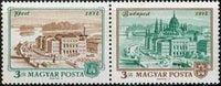 Hungary 1972 Unification of Buda, Obuda and Pest as Budapest - Centenary-Stamps-Hungary-StampPhenom