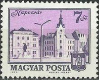 Hungary 1972 Views-Stamps-Hungary-StampPhenom