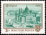 Hungary 1972 View of Budapest, 1972-Stamps-Hungary-Mint-StampPhenom