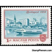 Hungary 1972 View of Budapest, 1972-Stamps-Hungary-Mint-StampPhenom