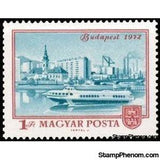 Hungary 1972 View of Budapest, 1972-Stamps-Hungary-Mint-StampPhenom