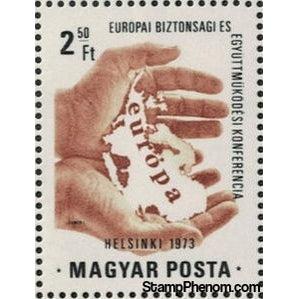 Hungary 1973 Conference on European Security and Cooperation (CSCE)-Stamps-Hungary-Mint-StampPhenom