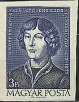 Hungary 1973 Nicolaus Copernicus (1473-1543) astronomer-Stamps-Hungary-Mint-StampPhenom