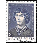 Hungary 1973 Nicolaus Copernicus (1473-1543) astronomer-Stamps-Hungary-Mint-StampPhenom