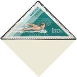 Hungary 1973 World Aquatic Sports Championship - Belgrade and Tampere-Stamps-Hungary-StampPhenom