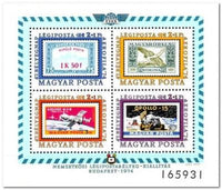 Hungary 1974 Airmails - Aerofila 74-Stamps-Hungary-StampPhenom