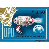 Hungary 1974 "Apollo 15"-Stamps-Hungary-Mint-StampPhenom