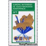 Hungary 1974 Conference on European Security and Cooperation (CSCE)-Stamps-Hungary-Mint-StampPhenom