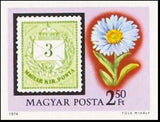 Hungary 1974 Issue of 1874 and flowers-Stamps-Hungary-Mint-StampPhenom