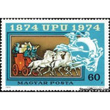 Hungary 1974 Mail Coach-Stamps-Hungary-Mint-StampPhenom