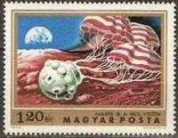 Hungary 1974 Mars Research Projects-Stamps-Hungary-StampPhenom