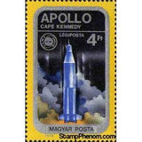 Hungary 1975 Apollo Take-off, Cape Kennedy-Stamps-Hungary-Mint-StampPhenom