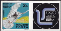 Hungary 1975 Carrier Pigeon Olympics, 1975, Budapest-Stamps-Hungary-Mint-StampPhenom