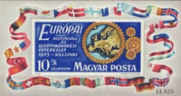 Hungary 1975 Conference on European Security and Cooperation (CSCE)-Stamps-Hungary-Mint-StampPhenom