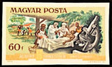 Hungary 1975 Dr. Schweitzer and a patient-Stamps-Hungary-Mint-StampPhenom
